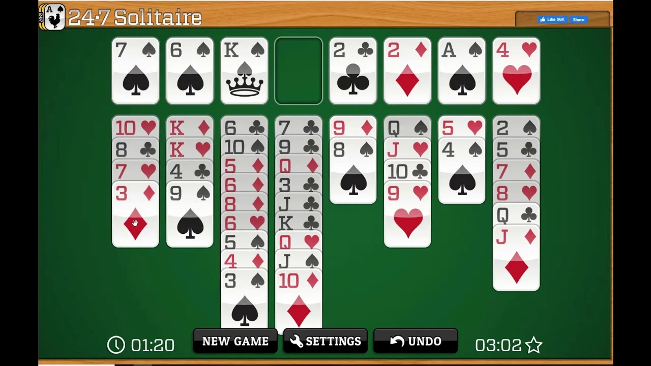 Bliss solitaire